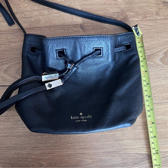 Kate Spead Black Leather Bucket Bag - Picture 6 of 11